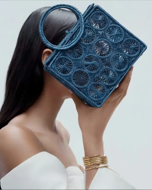 Cartera de paja toquilla Cholonga