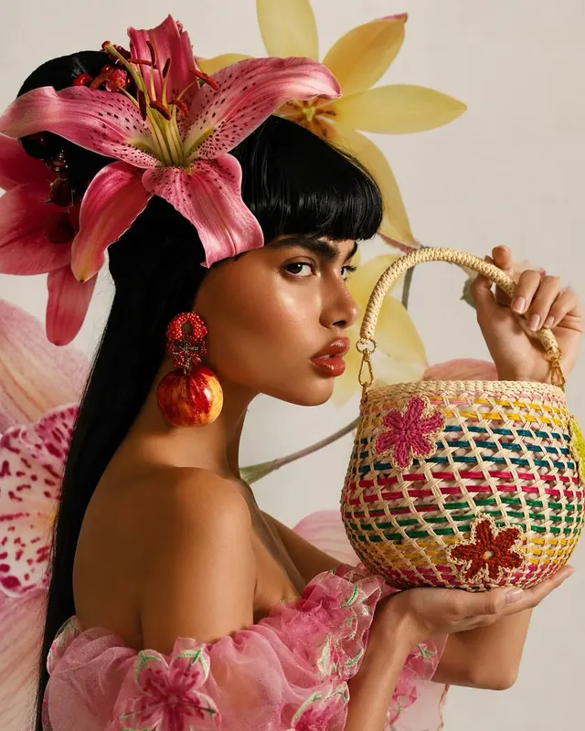 Cartera de paja toquilla Cholonga