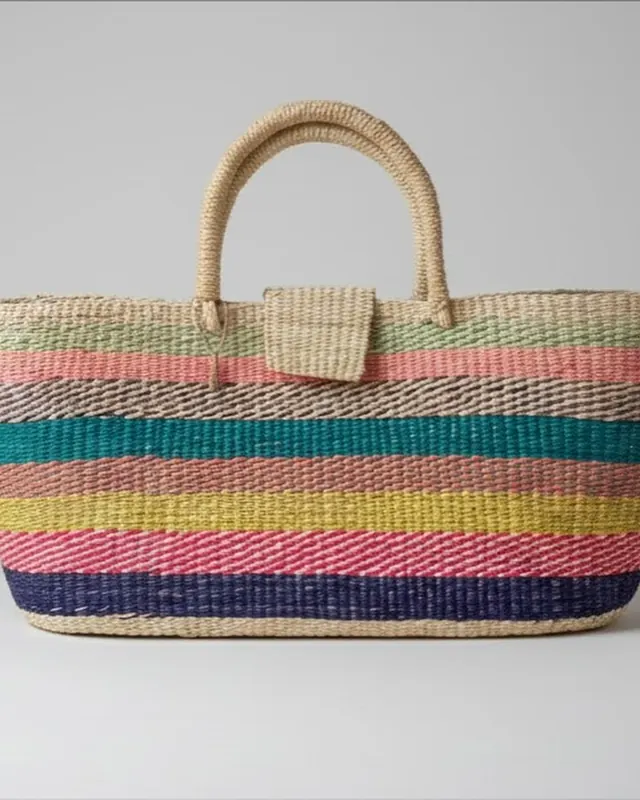 Cartera de paja toquilla Cholonga